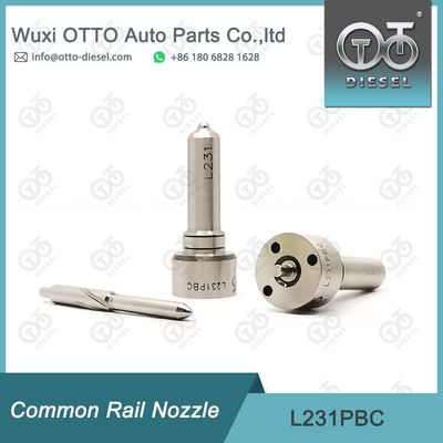 Bec commun de rail de L231PBC pour la grande vitesse des injecteurs BEBE4C16001
