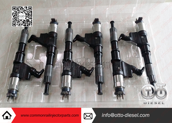 Toyota, injecteur commun de Denso de pièces d'injecteur de rail de Howo 095000-6700